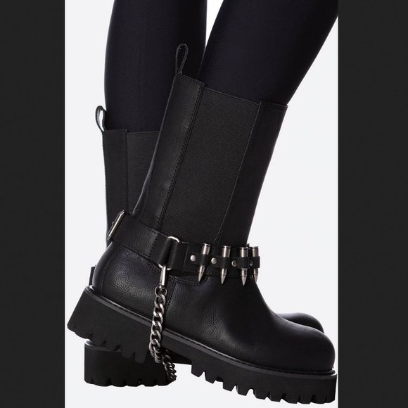 NWT Killstar Deadman\'s Goth Boots